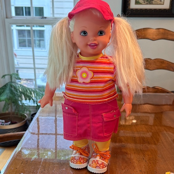 Vintage Soft Kelly doll and sleeping bag set - Picture 1 of 6